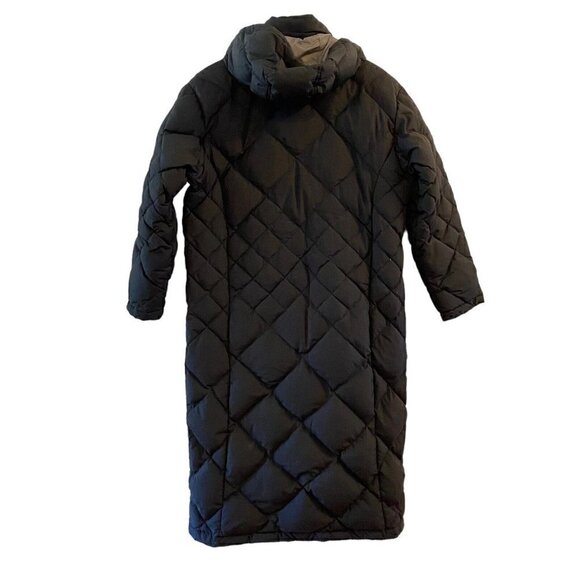 Cabelas Premier Northern Quilted Goose Down Puffer Jacket Coat Black Women Small - Picture 4 of 10